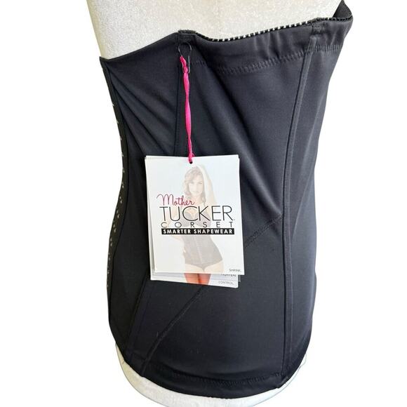 Belly Bandit Mother Tucker Corset Shapewear L Black Hook & Eye Closure NWT - Picture 9 of 12